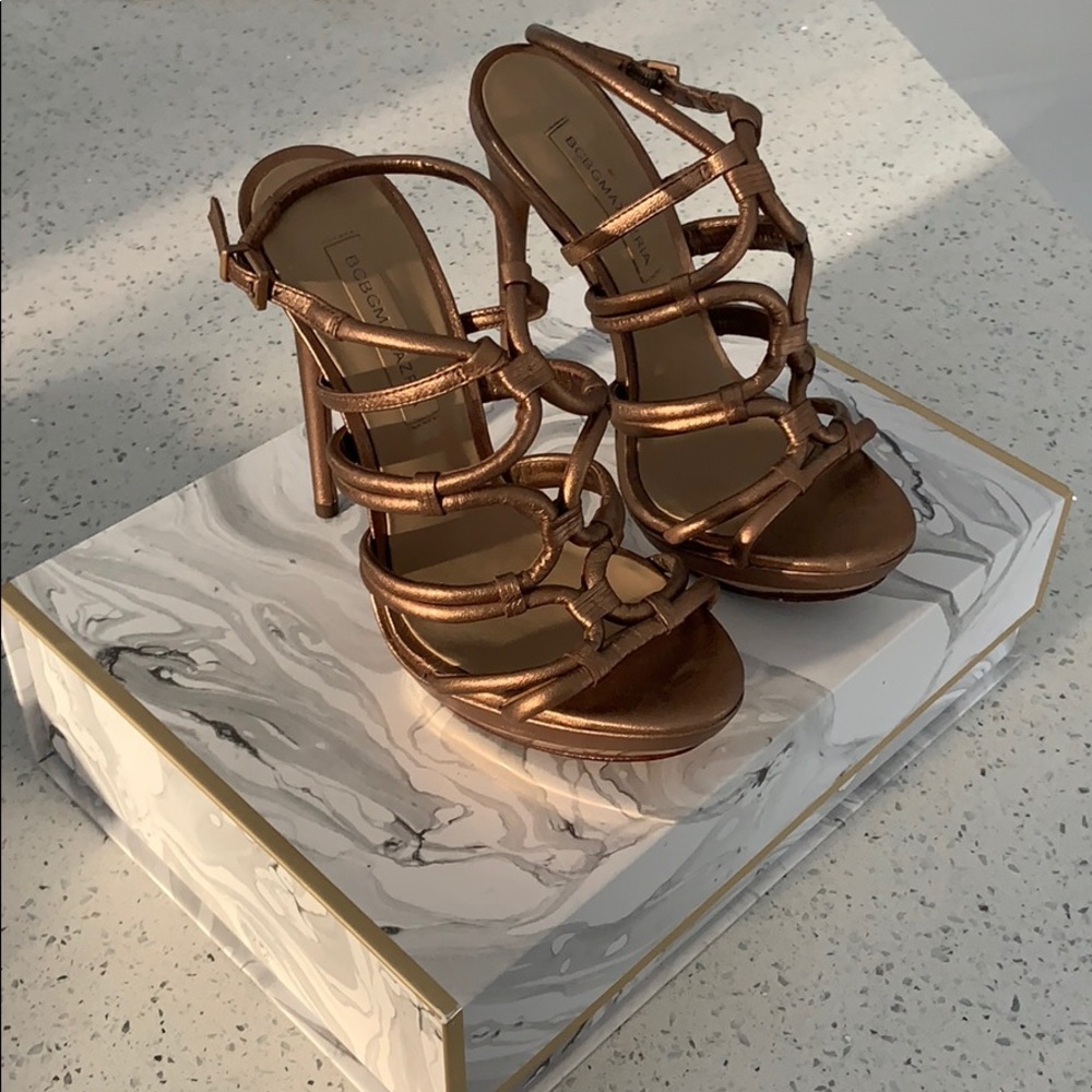 BCBG MAXAZRIA high heel sandals